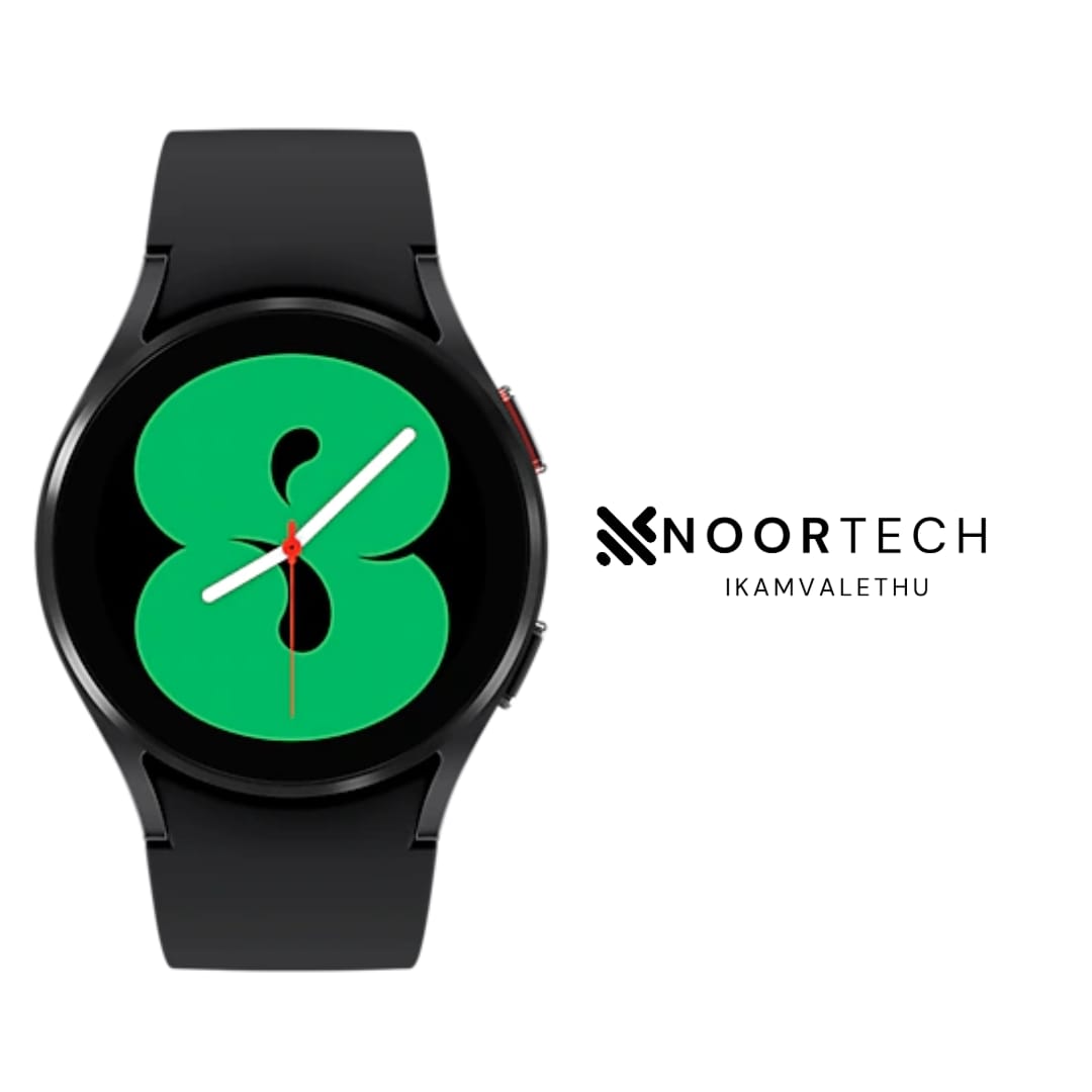 Samsung Galaxy Watch 4 (40mm) (Black) β Your Wellness Companion on Your Wrist