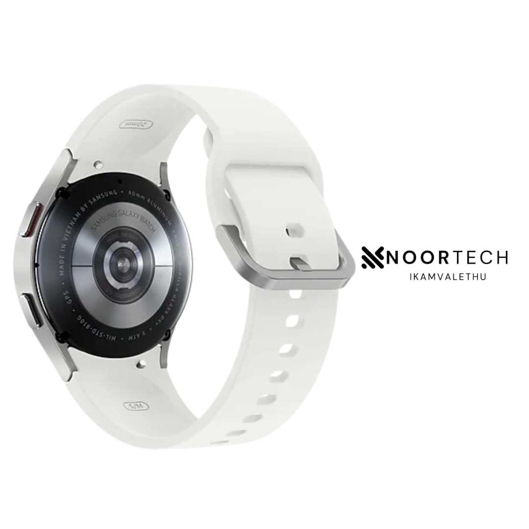 Samsung Galaxy Watch 4 (40mm) (White) β Your Wellness Companion on Your Wrist