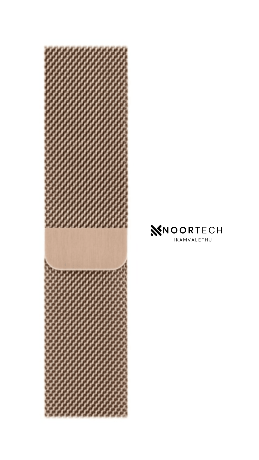 Apple Watch Series 5 Gold Stainless Steel Case with Gold Milanese Loop - 44mm